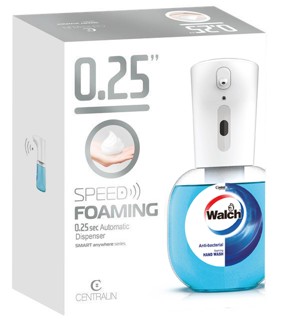 Centralin 仙特拉領 自動泡沫洗手機 + Walch 威露士泡沫自動洗手液機專用補充裝350ml