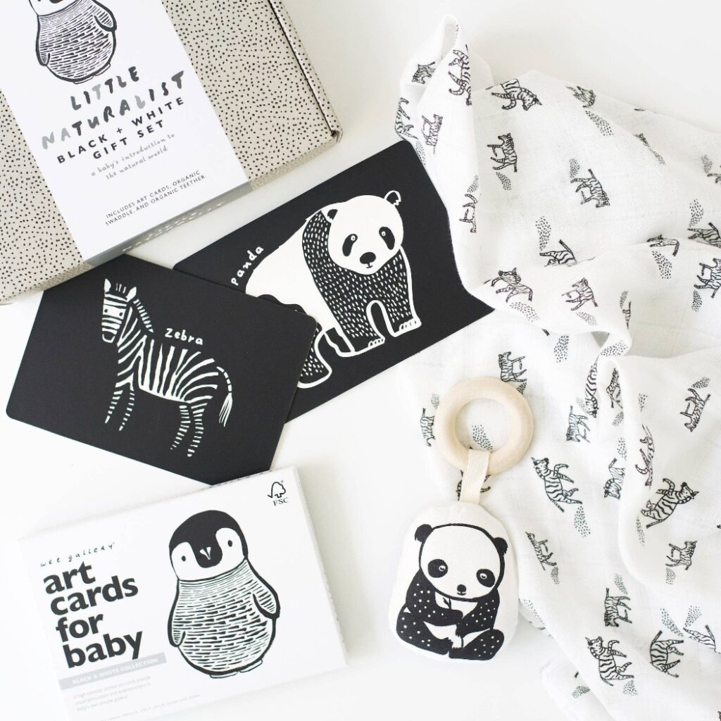 Wee Gallery - 小自然學家禮品套裝(Black + White)
